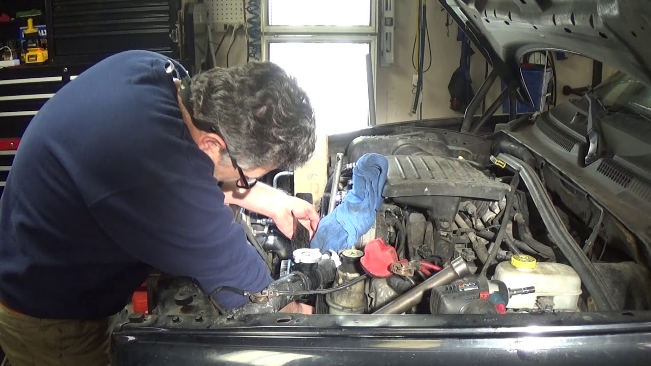 2002 Dodge Durango Fan Clutch Removal