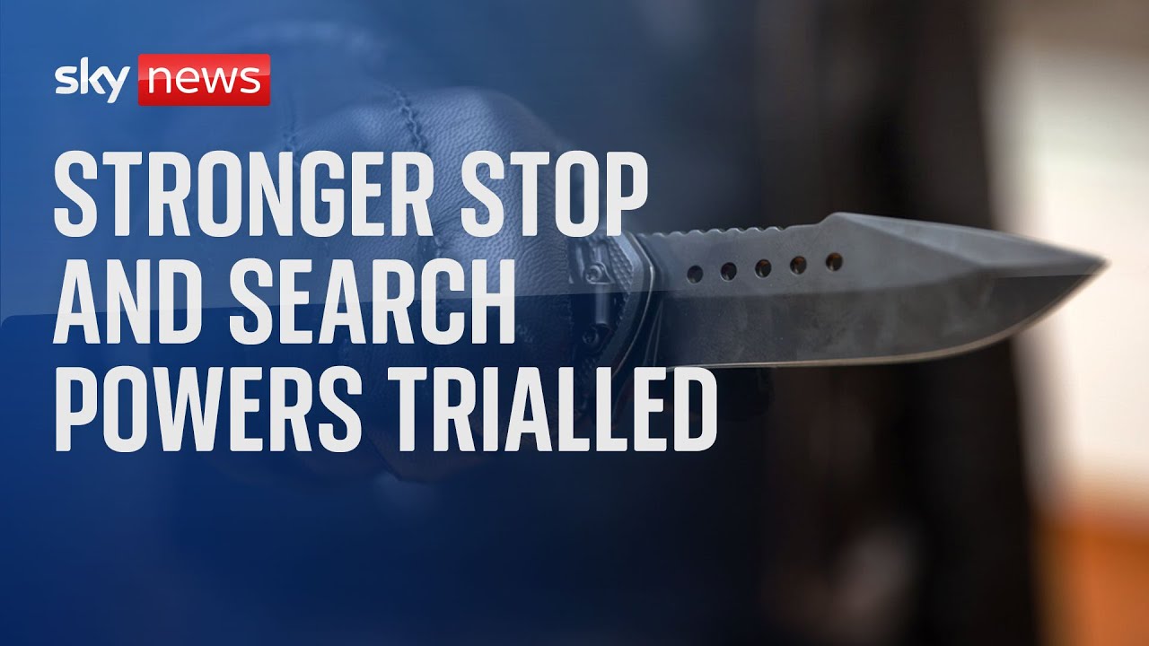 Knife crime: New police stop and search powers to be trialled