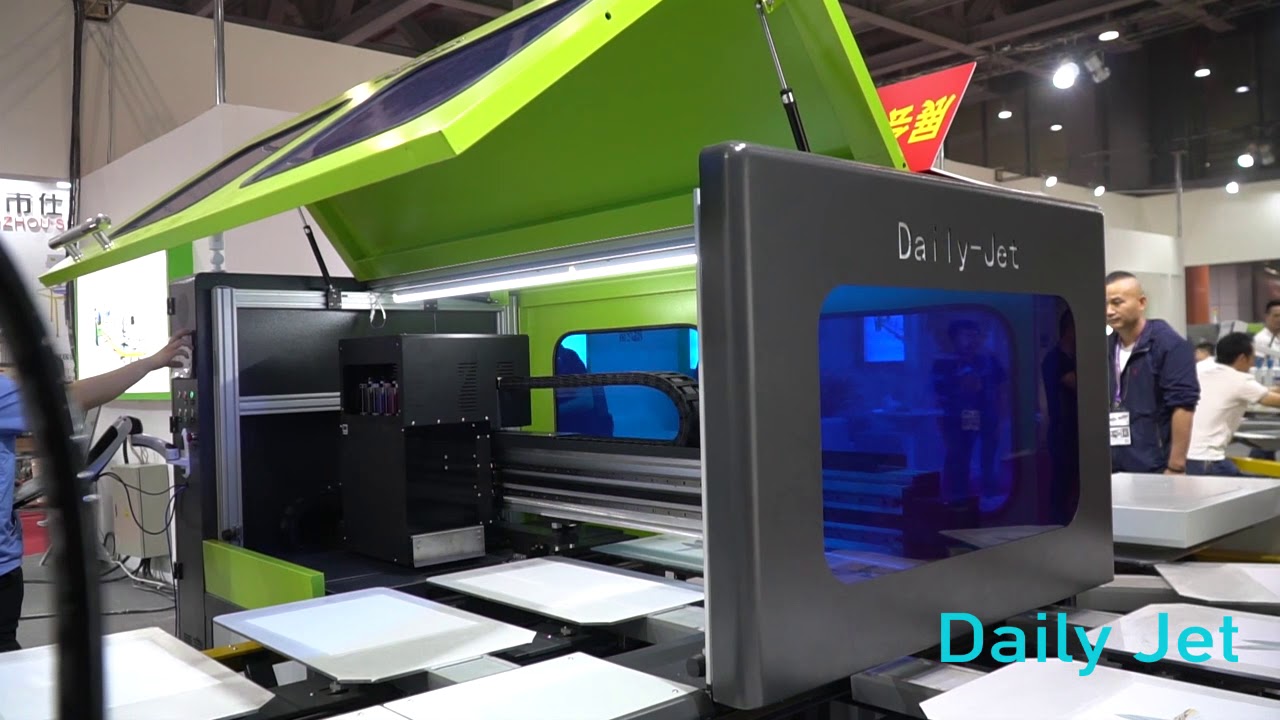 Oval Hybrid Digital Screen Printing Machine