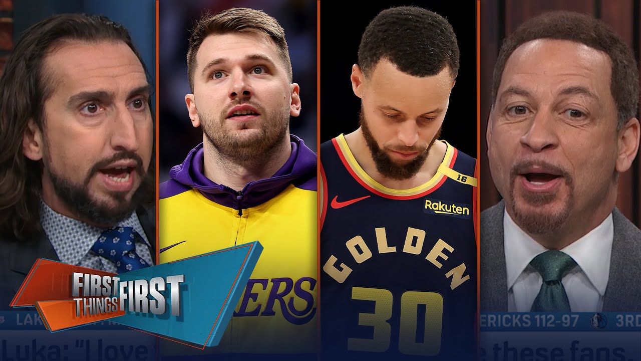 Luka's emotional return & 'superhuman’ performance; Warriors fall to Play-In | FIRST THINGS FIRST