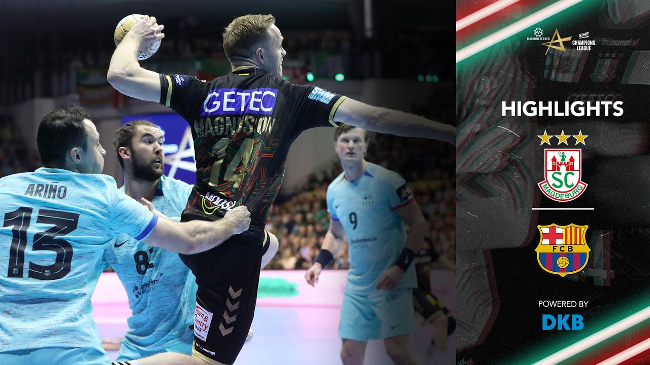 Highlights: SC Magdeburg vs. FC Barcelona | EHF Champions League | 13. Spieltag 23/24 |