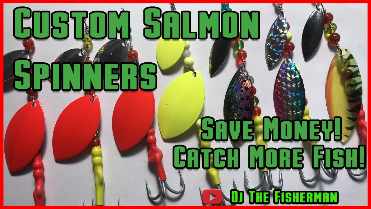 How to Build Custom Salmon Spinners - Delta / Rio Vista / Sacramento