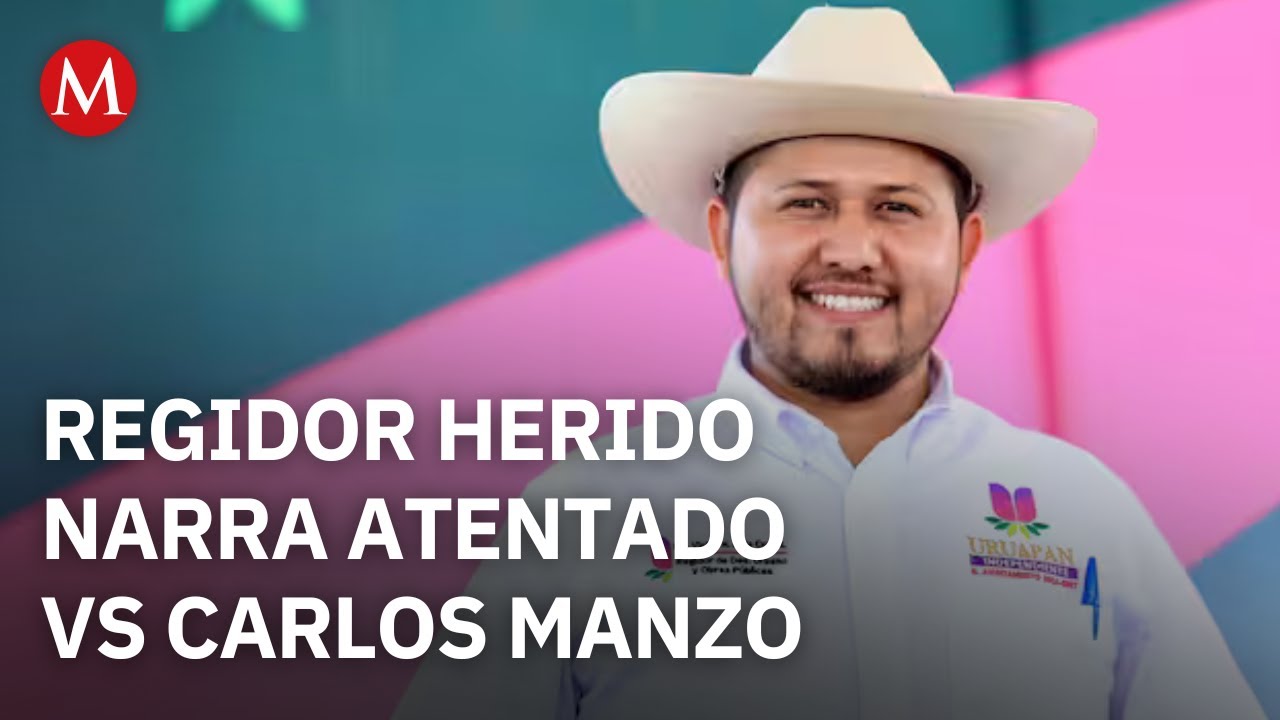 Entrevista a Víctor Hugo de la Cruz, regidor de Uruapan herido en atentado contra Carlos Manzo