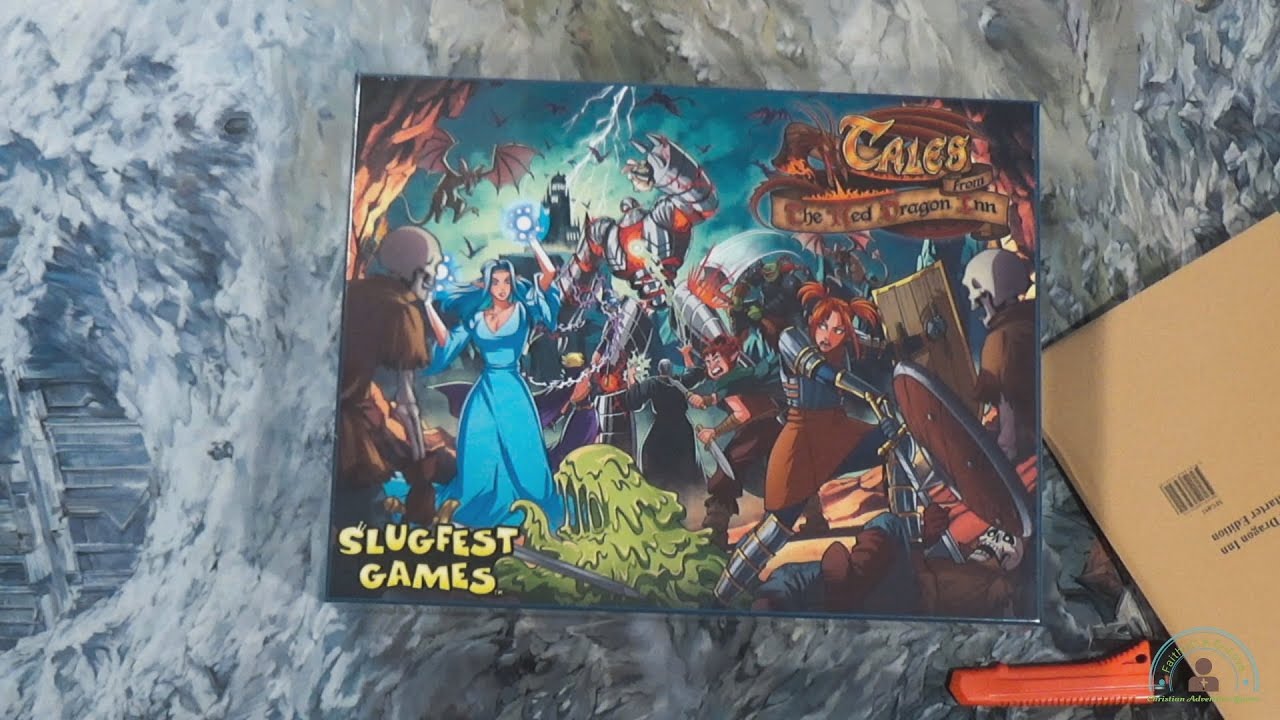 Unboxing Tales From The Red Dragon Inn By Slug Fest Games