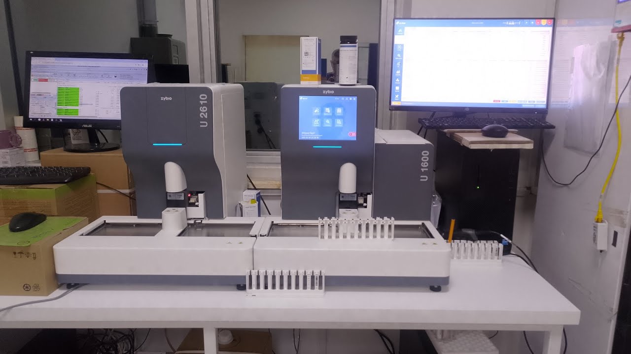 Otomatik İdrar Cihazı Nasıl Kullanılır ZYBIO U 2610 /U1600 SERİSİ #mikrobiologi #laboratory #testy