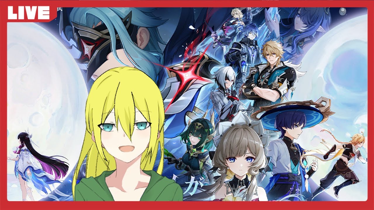 【原神】コロンビーナPUガチャ引いてから新マップを探索！