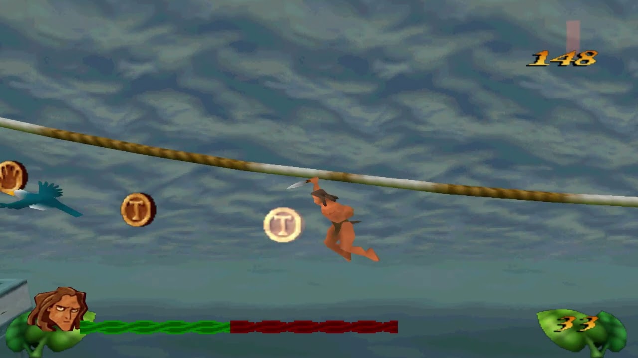 Disney's Tarzan Action Game (Medium) - Level #11 - Rockin' the Boat