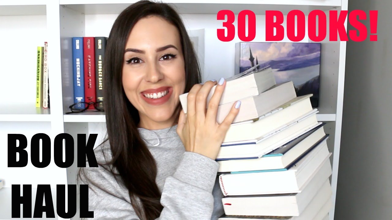 FIRST BOOK HAUL | 30 BOOKS | August 2016