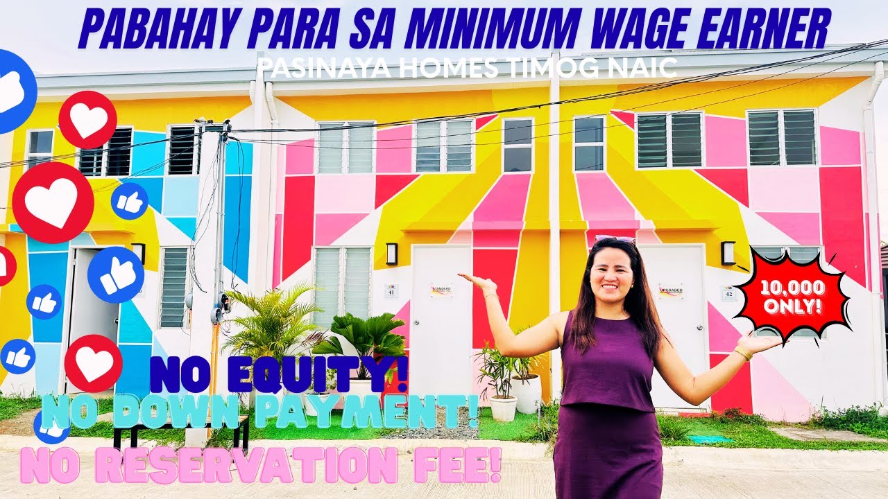 PASINAYA HOMES NAIC/NO DOWN PAYMENT! NO EQUITY! NO RESERVATION FEE!/PABAHAY SA MINIMUM WAGE EARNER!
