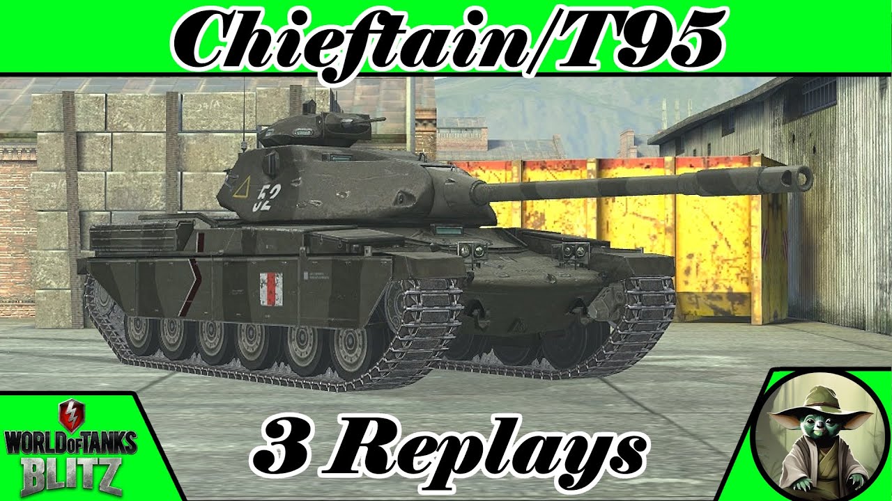 Chieftain/T95      -_-       The Heavium of tier 8         -_-       World of Tanks Blitz