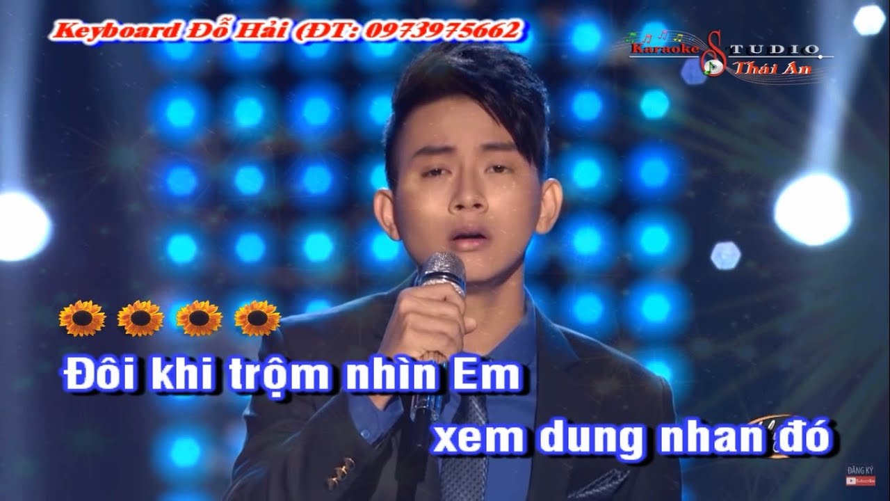 Karaoke Trộm Nhìn Nhau | Beat Chuẩn Hoài Lâm | Keyboard: Đỗ Hải