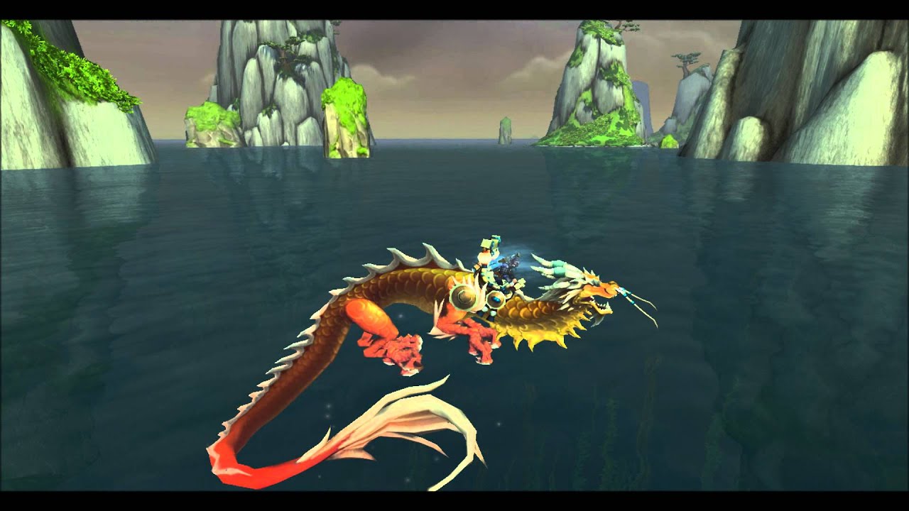 World of Warcraft - Golden Cloud Serpent [Mount]