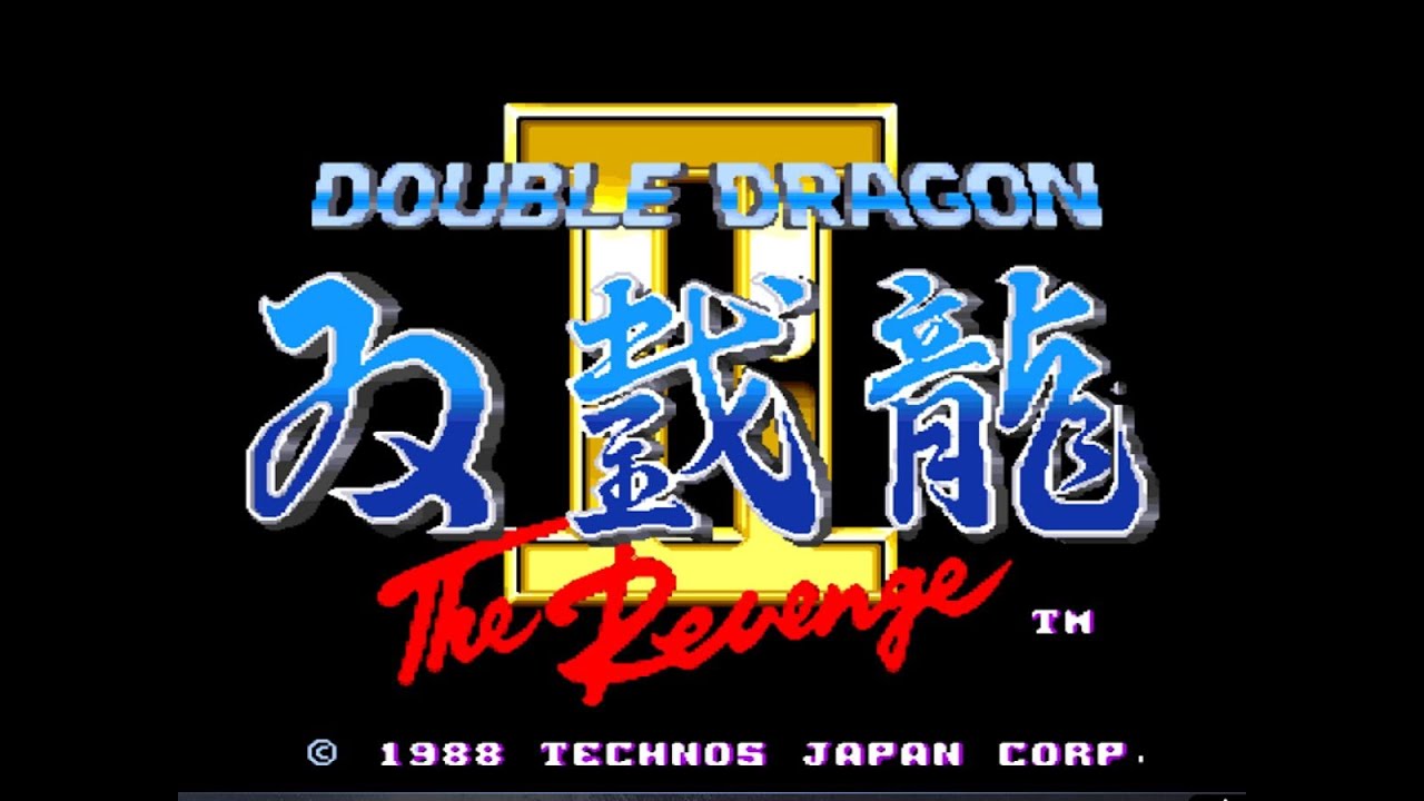 双截龙2代，当年要有这水平，在游戏厅肯定要被里外三层火爆围观