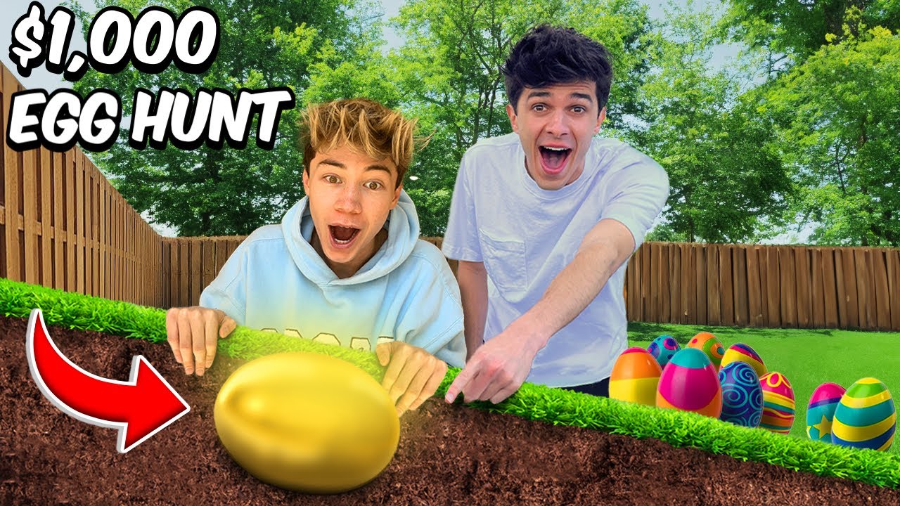 EXTREME $1,000 EASTER EGG HUNT!