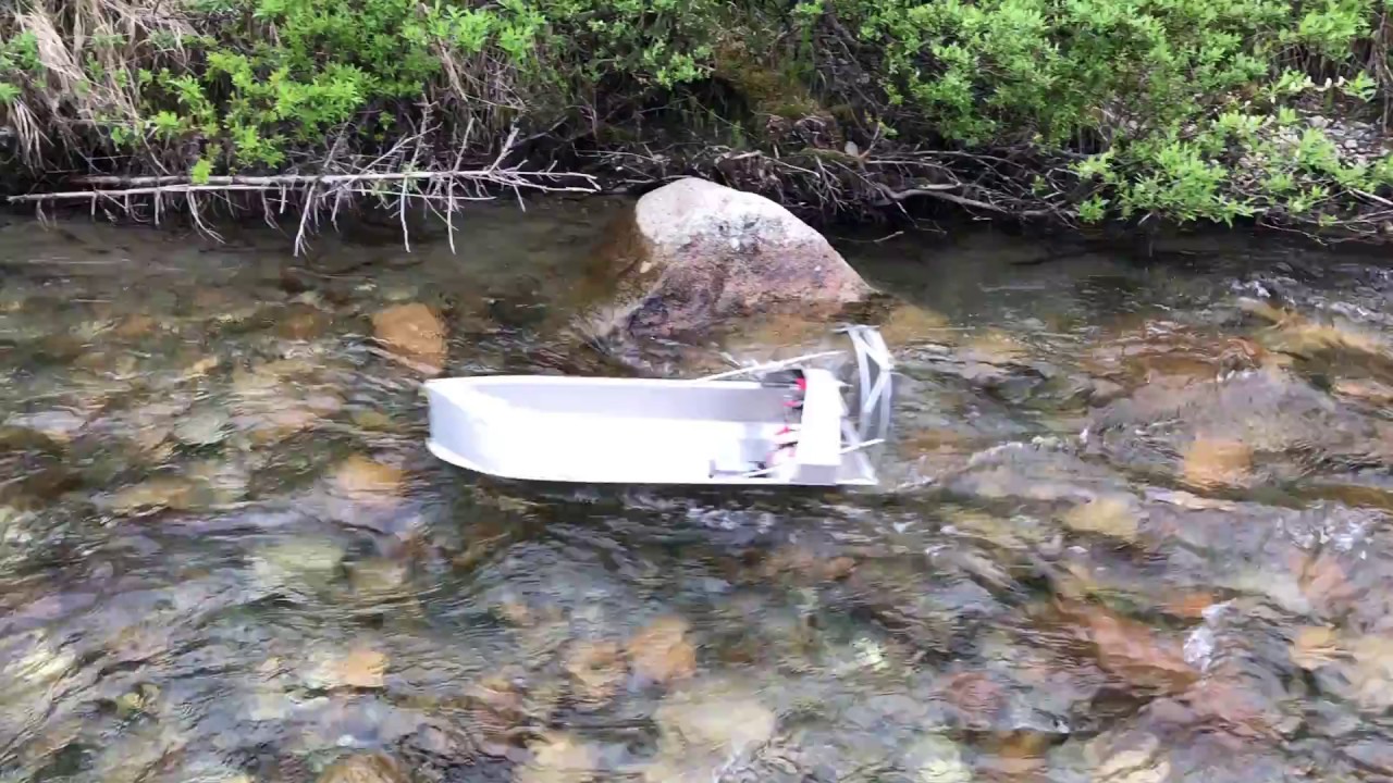 Custom RC Air boat 2017