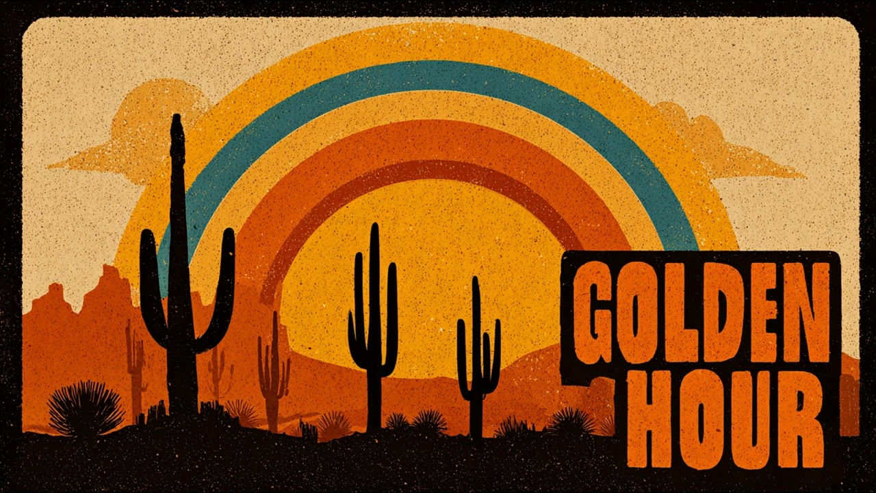 Golden Hour Dunes | Ethereal Chillout Journey Through Psychedelic Landscapes