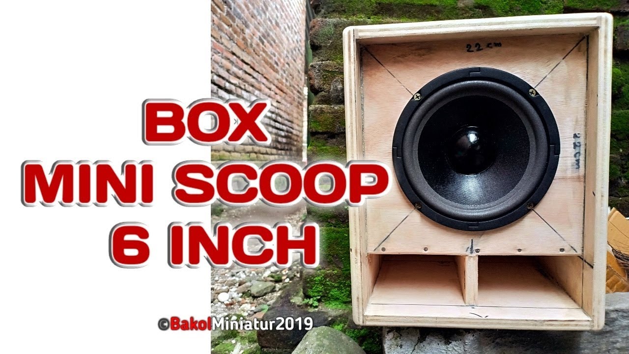 BOX MINI SCOOP 6 INCH