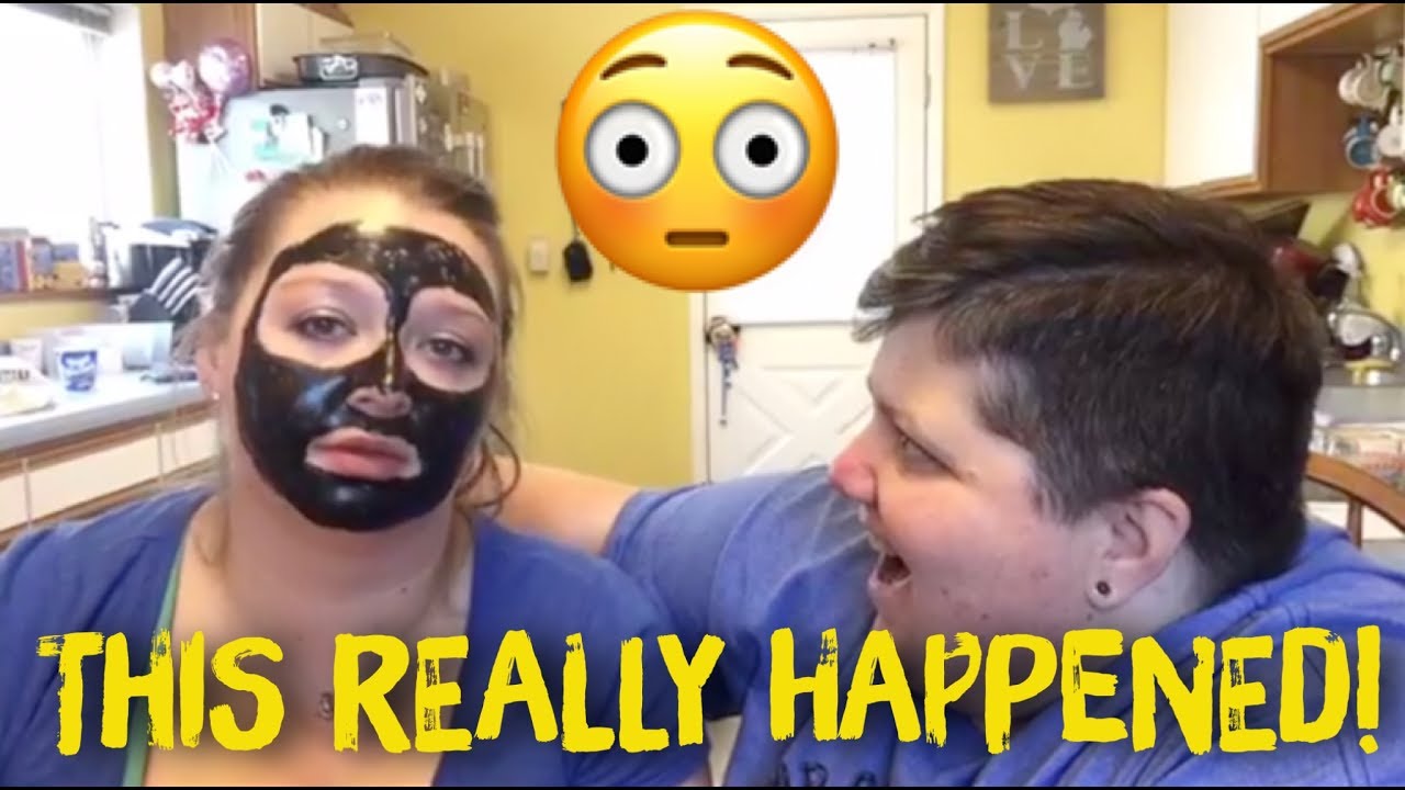 TWO MOMS - CHARCOAL FACE MASK! (REVENGE!)