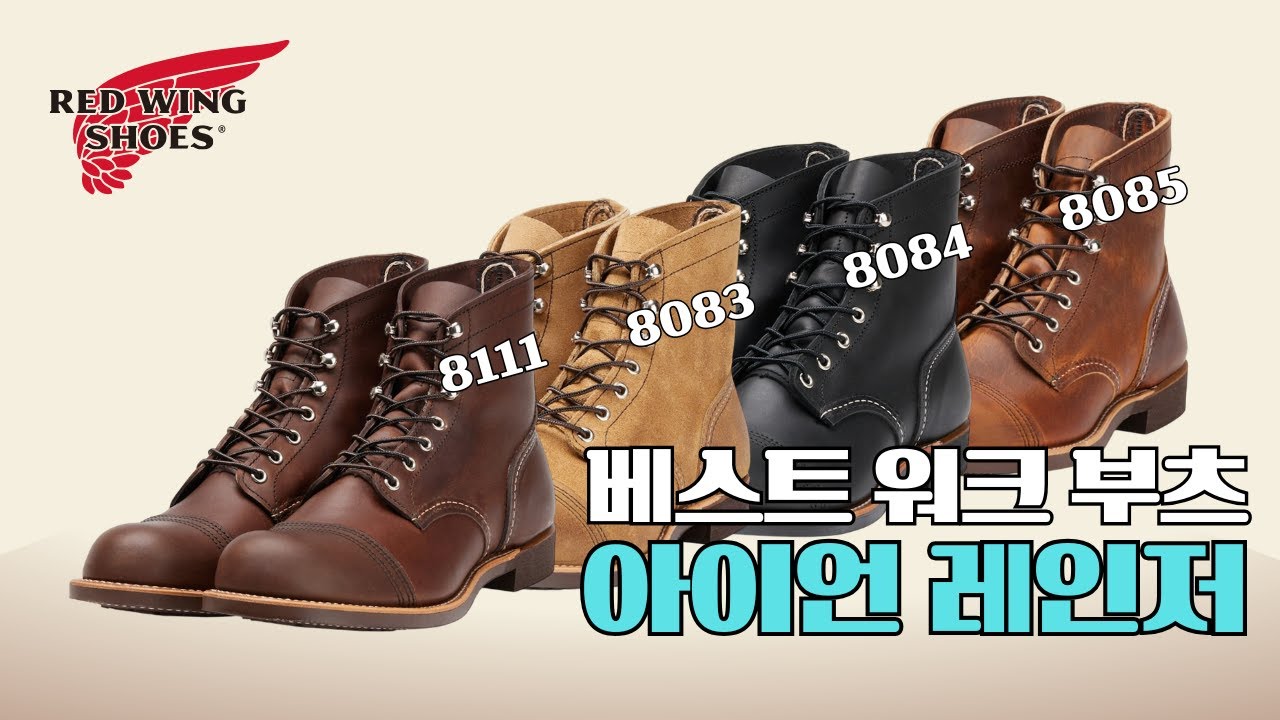 Red Wing Iron Ranger, синоним рабочих ботинок⎪REDWING IRON RANGER