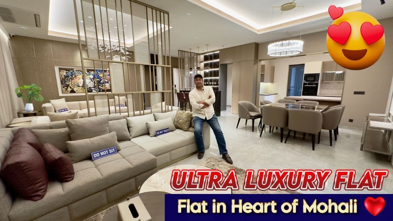 Ultra Luxury 4+1 BHK Flat for Sale in Medallion Aurum, Sector 66 Mohali | 65 Ft Balcony 🤯