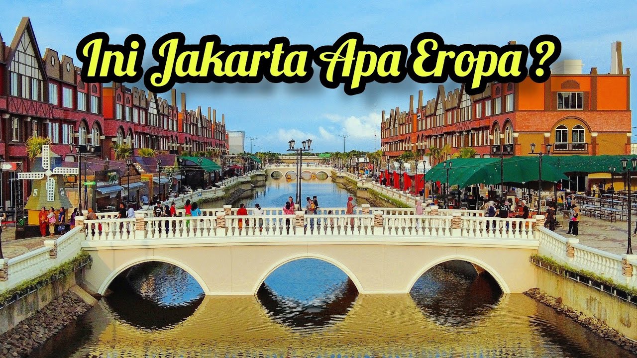 SPOT INI VIRAL KARENA MIRIP AMSTERDAM BELANDA ~ LA RIVIERA PIK 2
