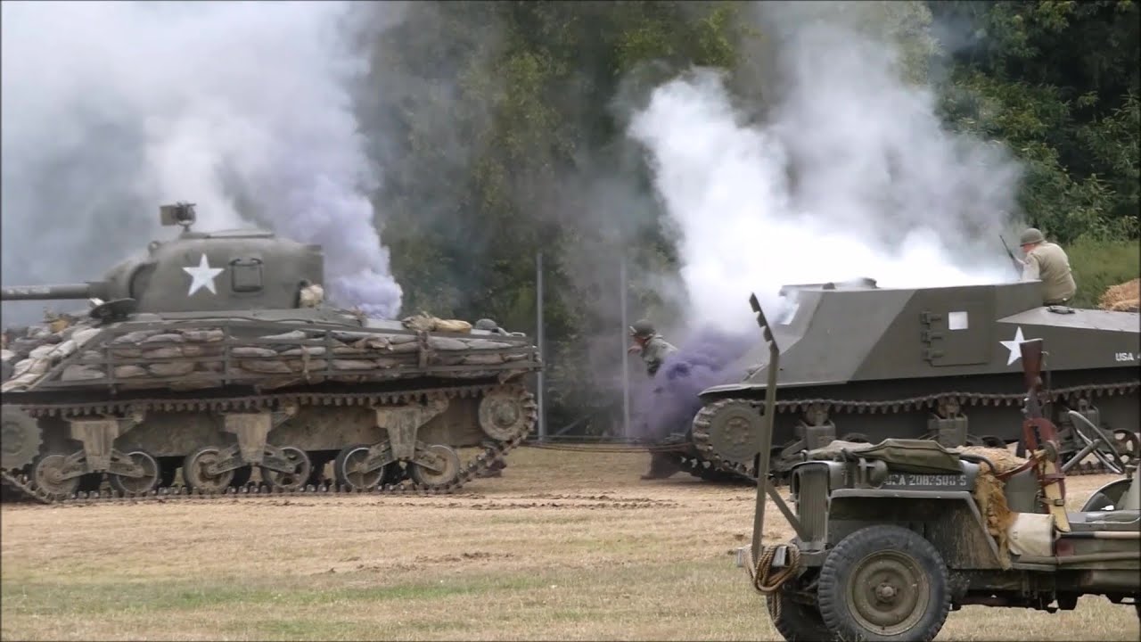 WWII Normandy Battle Display, at Military Odyssey 2025