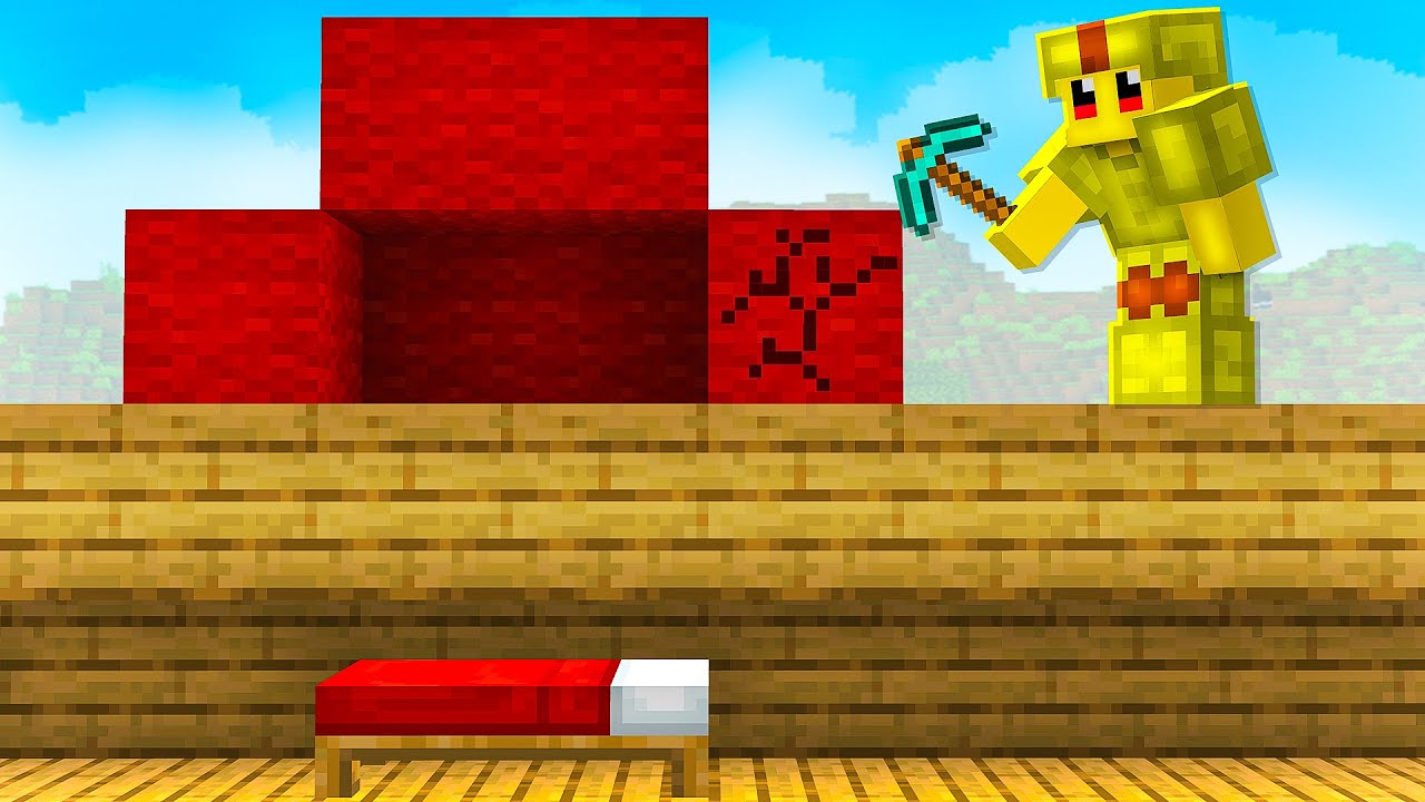 Zrobiłem FAKE OBUDOWĘ ŁÓŻKA na BEDWARS