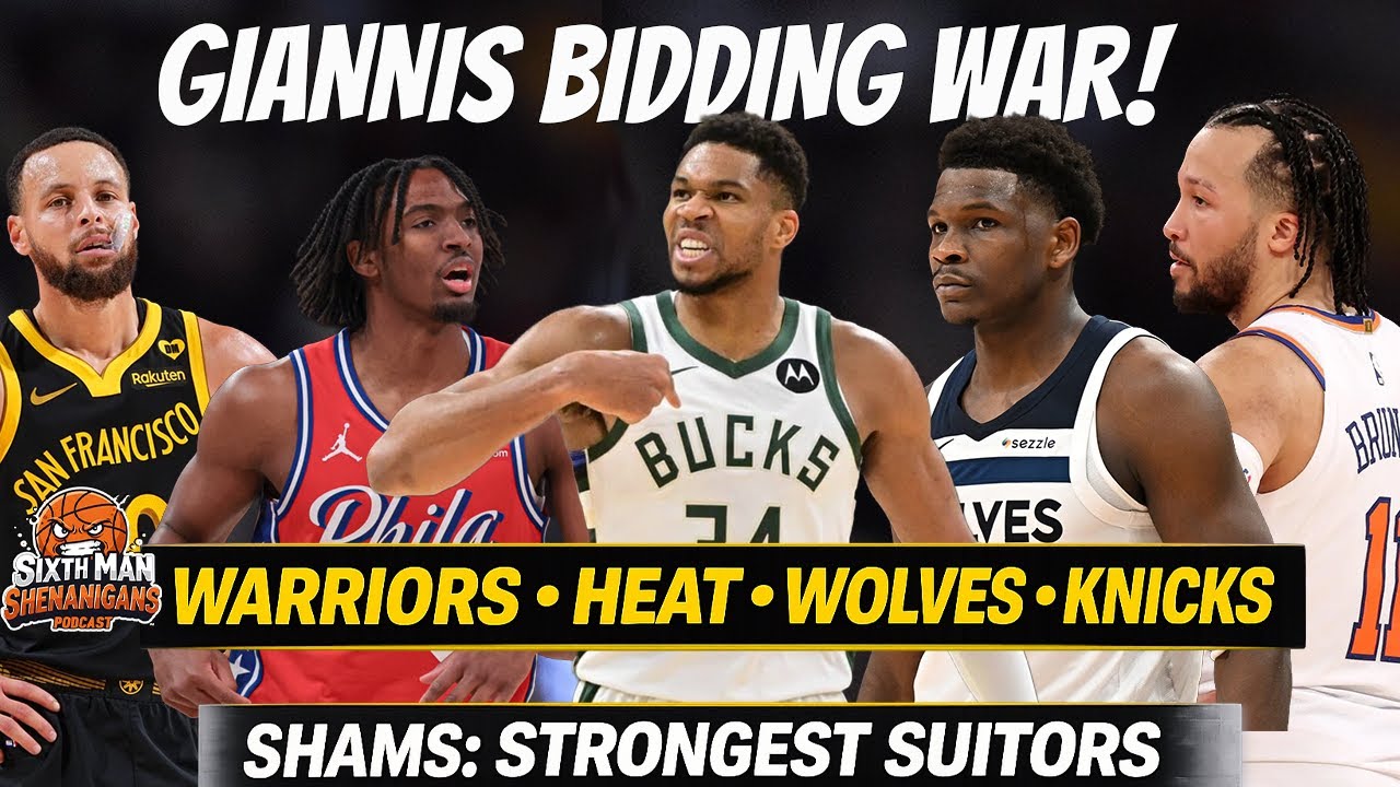 Heat, Warriors & Wolves Top Suitors for Giannis🚨 | Antetokounmpo Prefers Sixers & Timberwolves