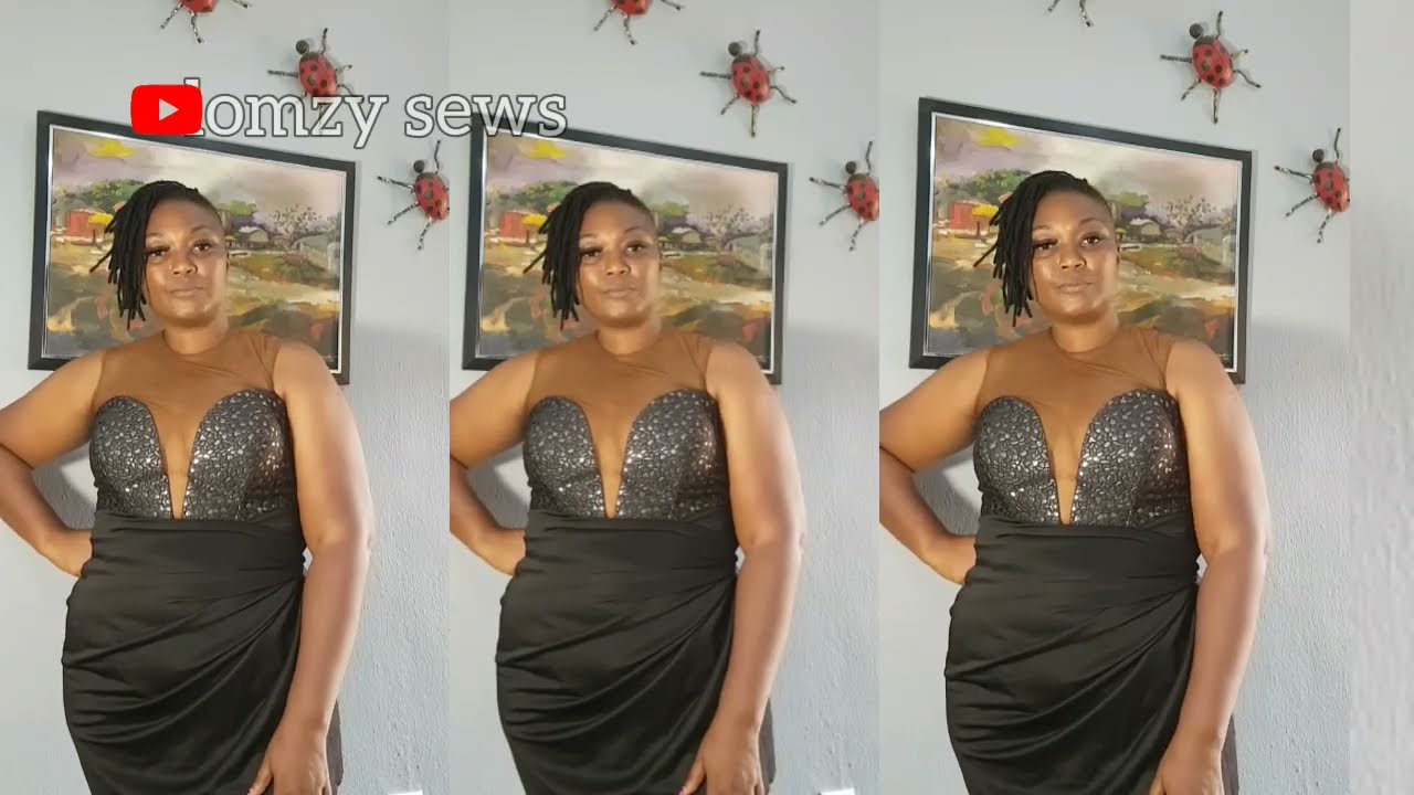 ILLUSION MESH DRESS TUTORIAL | 2 Method Of Sewing ILLUSION Mesh Neckline | CORSET MAKING Tutorial
