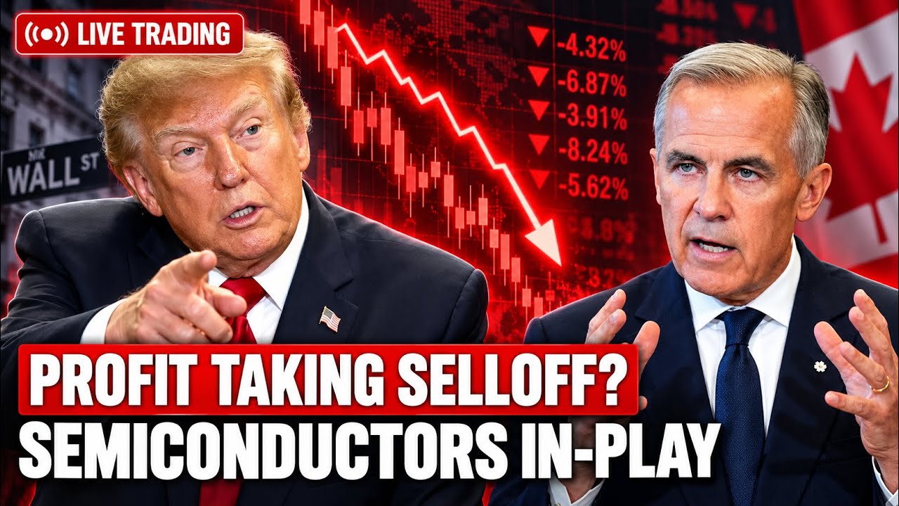 Nasdaq Hit New All-Time High 🚨 Profit-Taking, Geopolitical Risks | Live Trading Stock Market Today
