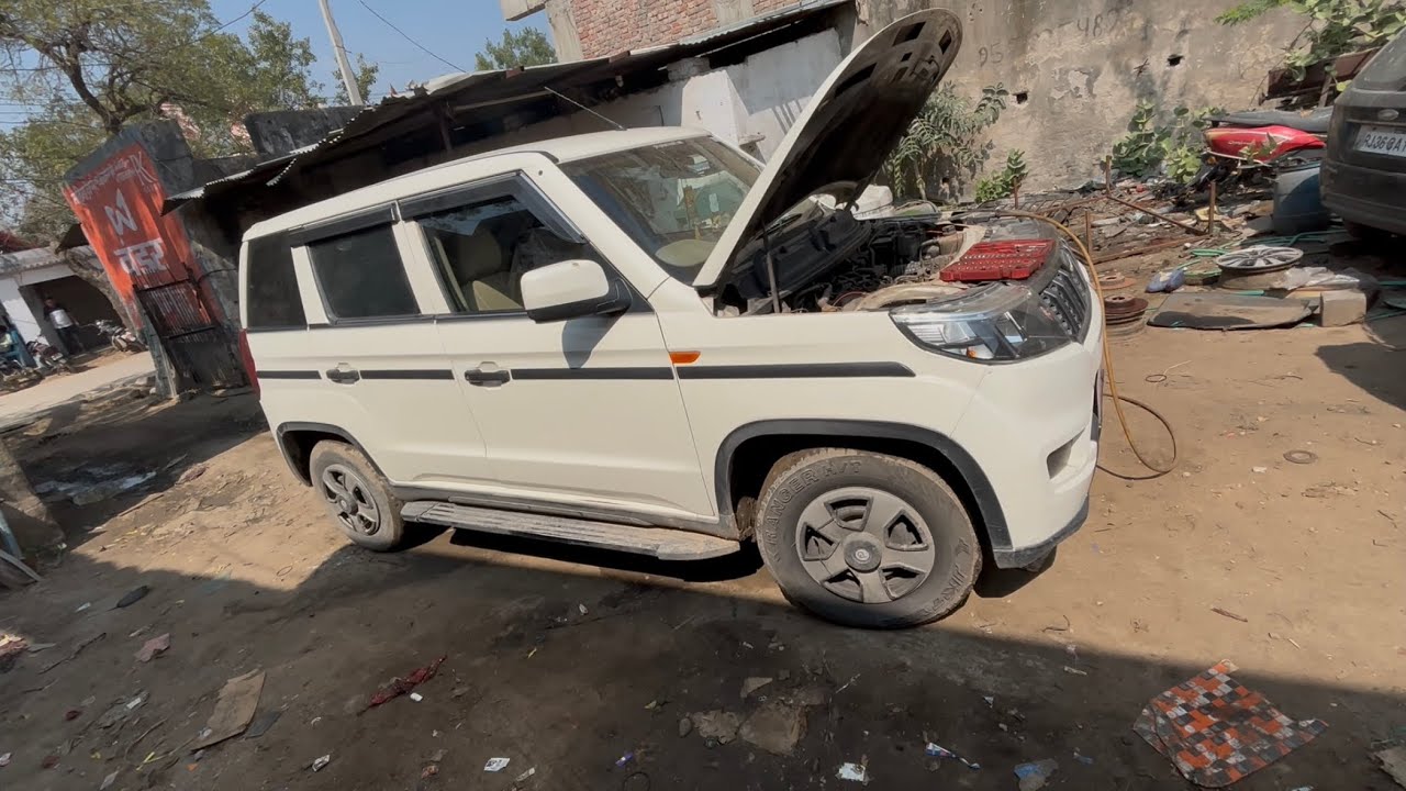 Part 2 Mahindra bolero neo ￼service🚗🛠️ #bolero #neo #service #work #Knowledge