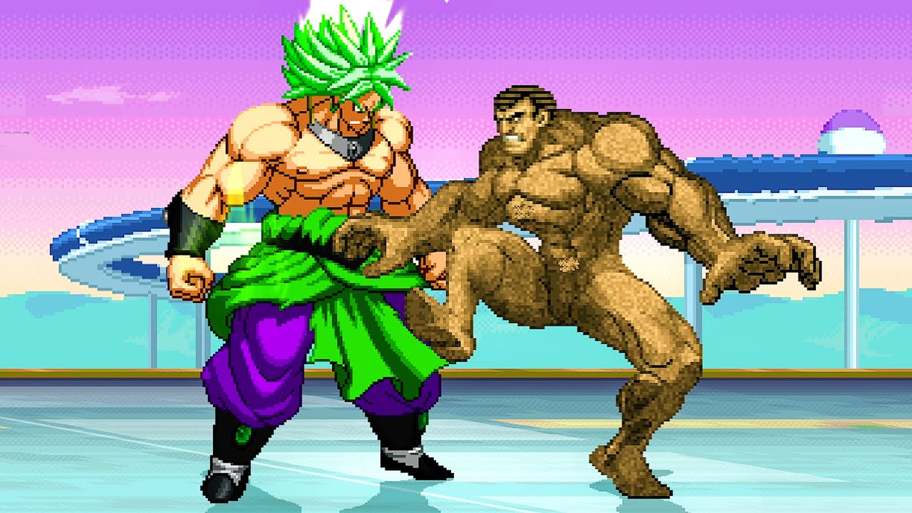 Broly Vs. Sandman - Sandy Menace