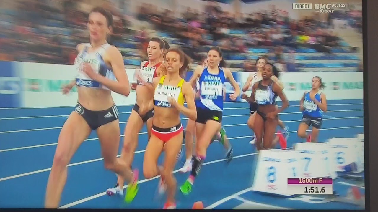 1500m Championnats de France en salle Miramas 2019