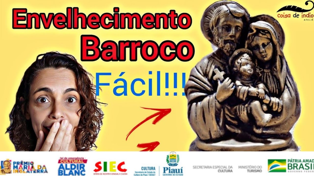 Como fazer envelhecimento Barroco. [ rápido e fácil]