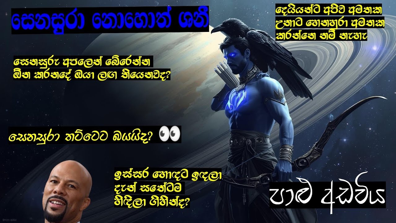 සැපට ඉඳපු අයට ඉක්මනින්ම දුක දෙන ශනී නොහොත් සෙනසුරු |සෙනසුරු අපලය @පාළුඅඩවිය #foryou #sinhala #saturn