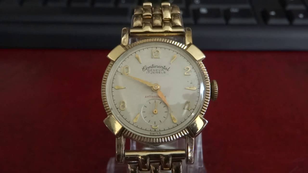 Continental Geneva 17 Jewels Watch