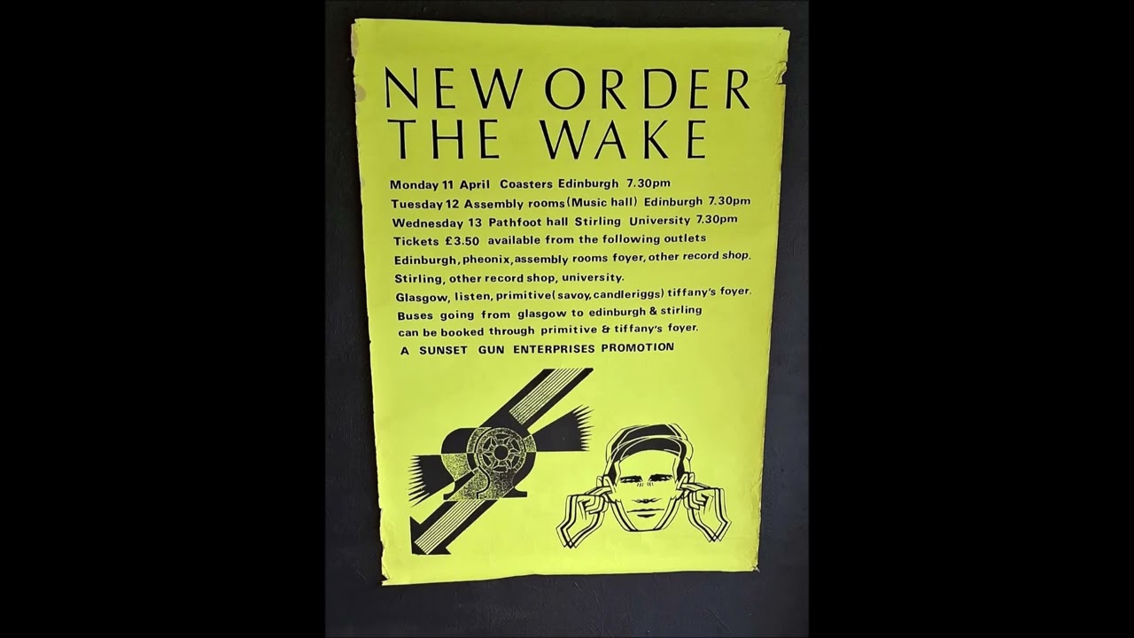 New Order 1983-04-14 Glasgow Tiffanys FM - REMASTER 2025