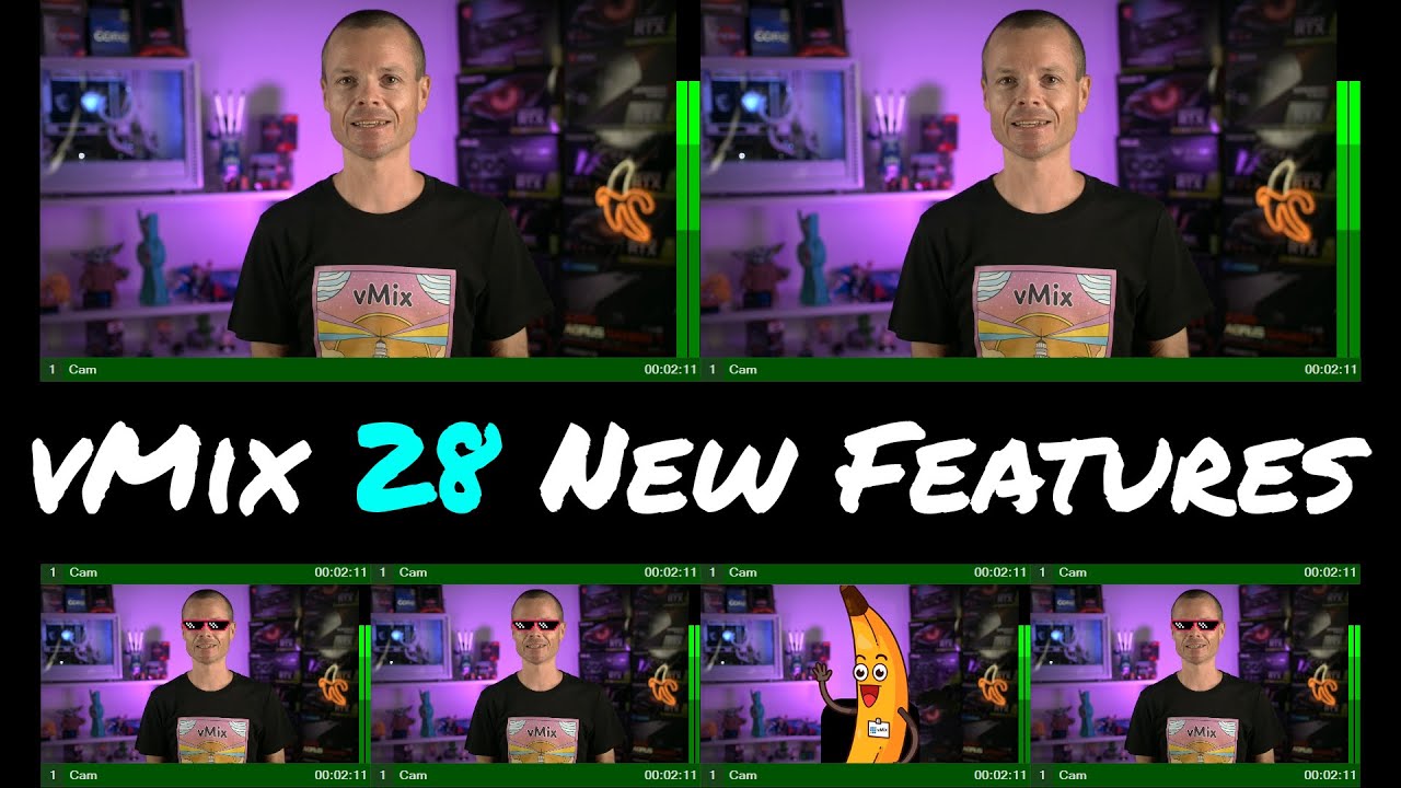 vMix 28 Feature Overview