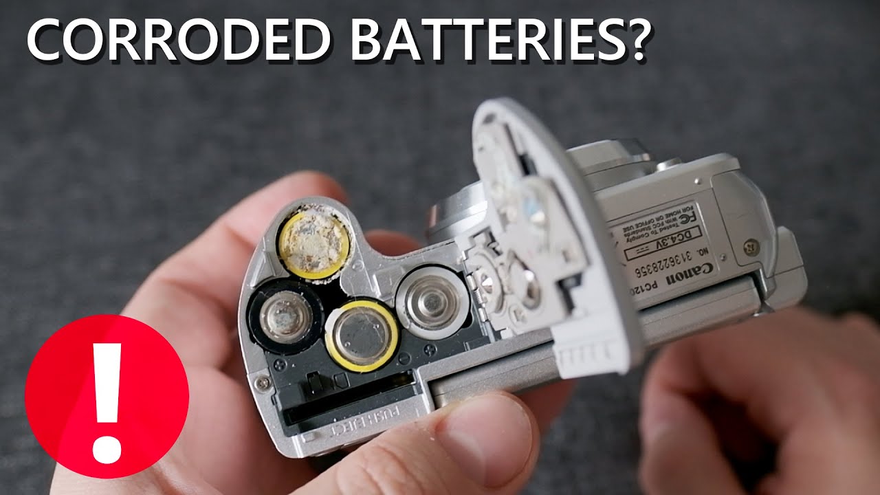 How to Clean Corroded and Stuck Batteries in Vintage Cameras