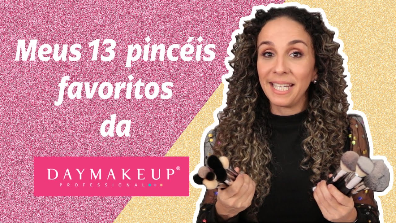 Meus 13 pincéis favoritos da Daymakeup!
