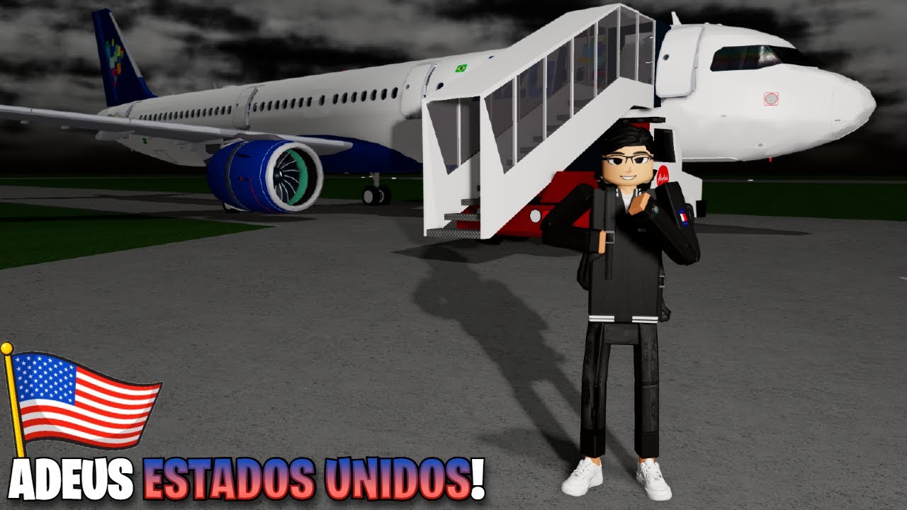 ADEUS ESTADOS UNIDOS E ESTOU DE VOLTA PARA O BRASIL NO GRAU SP! (P60) - Roblox RP