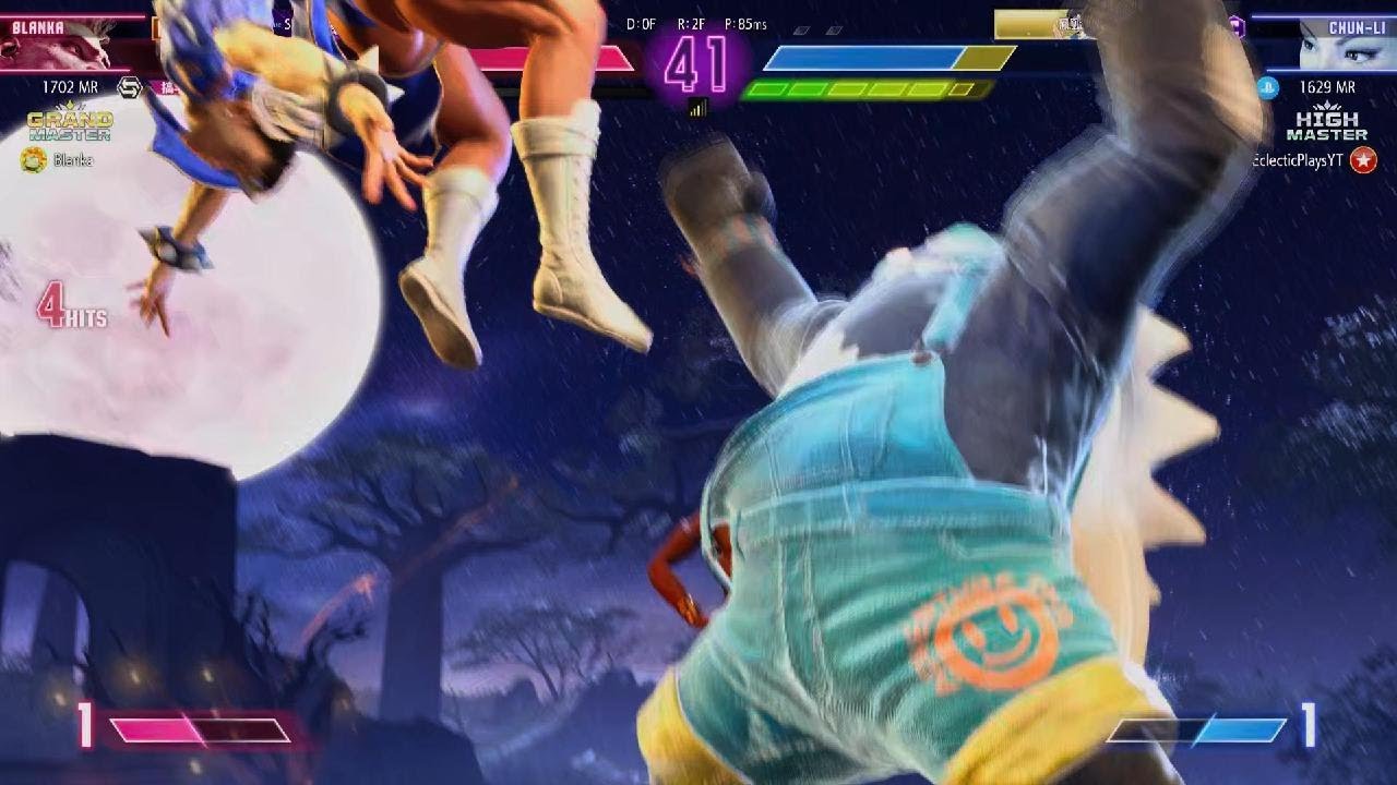 【スト6】春麗 VS ブランカ