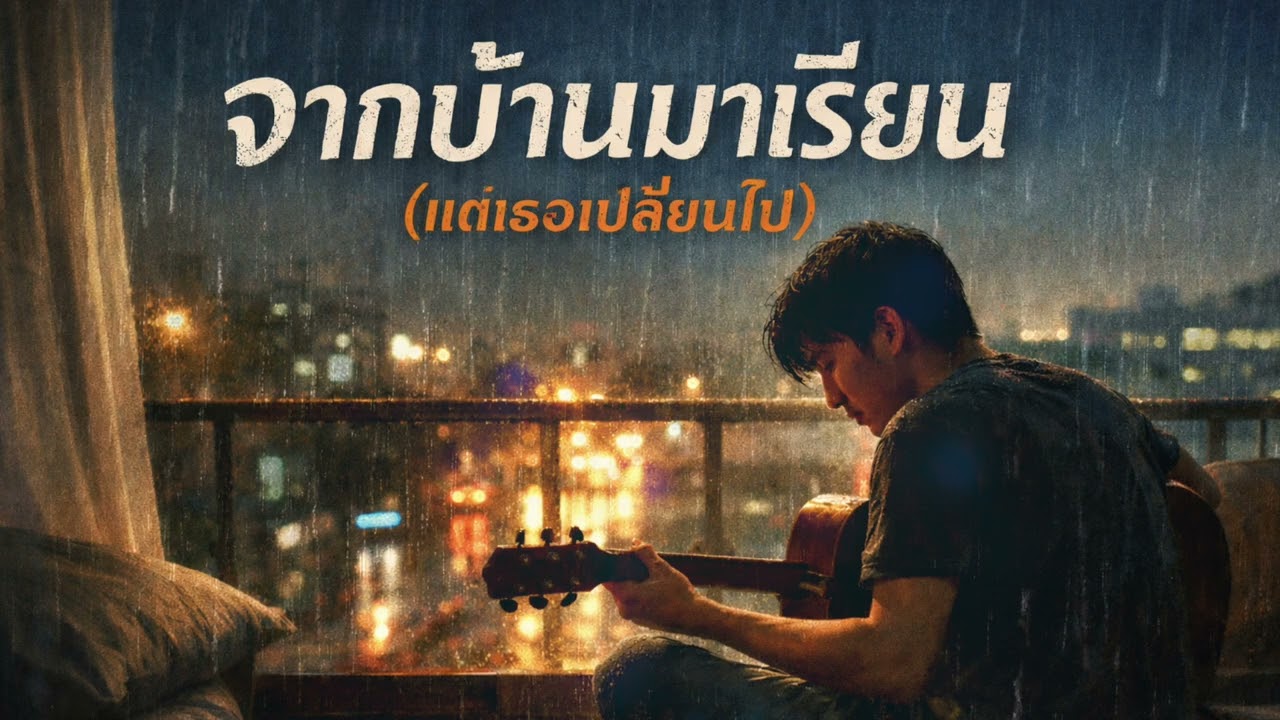 จากบ้านมาเรียน (แต่เธอเปลี่ยนไป) | เพลงอกหักมหาลัย ลูกทุ่งใต้เพื่อชีวิต อินดี้เศร้า 2026