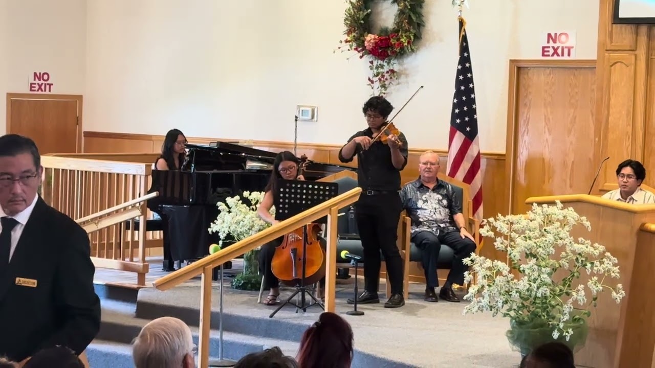Jesus Loves Me This I know, violin & cello
