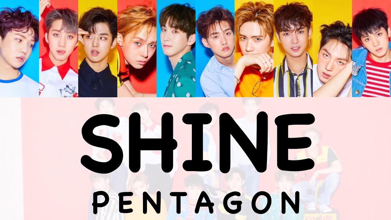 【日本語歌詞/パート分け】SHINE（Japanese ver.）- PENTAGON