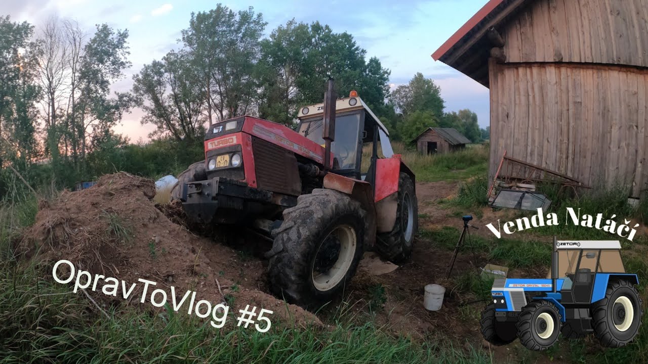 OpravToVlog #5 / Zetor Crystal 16145 část:1 / Seřizování násobiče / jak seřídit násobič
