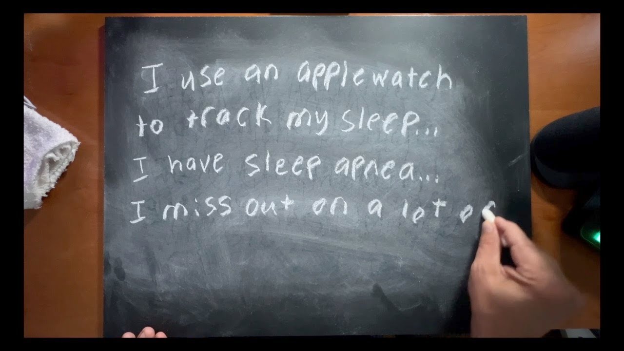 Better Quality ASMR Chalkboard / Blackboard, No Talking, ambient / ambiance.