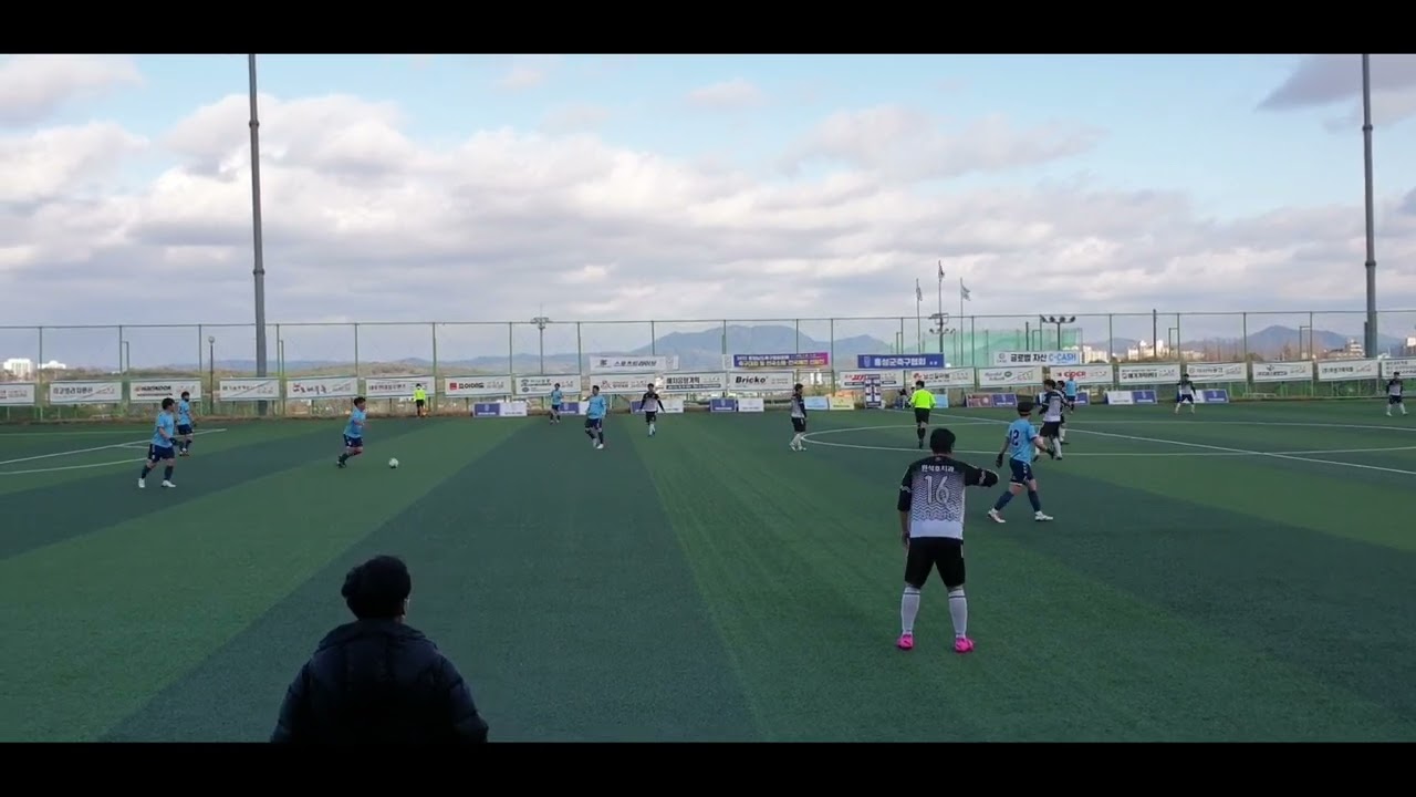 충남축구협회장배 40대 2차예선  공주:천안  2:2무승부(1승1무 공주본선진출) 2022.3.26