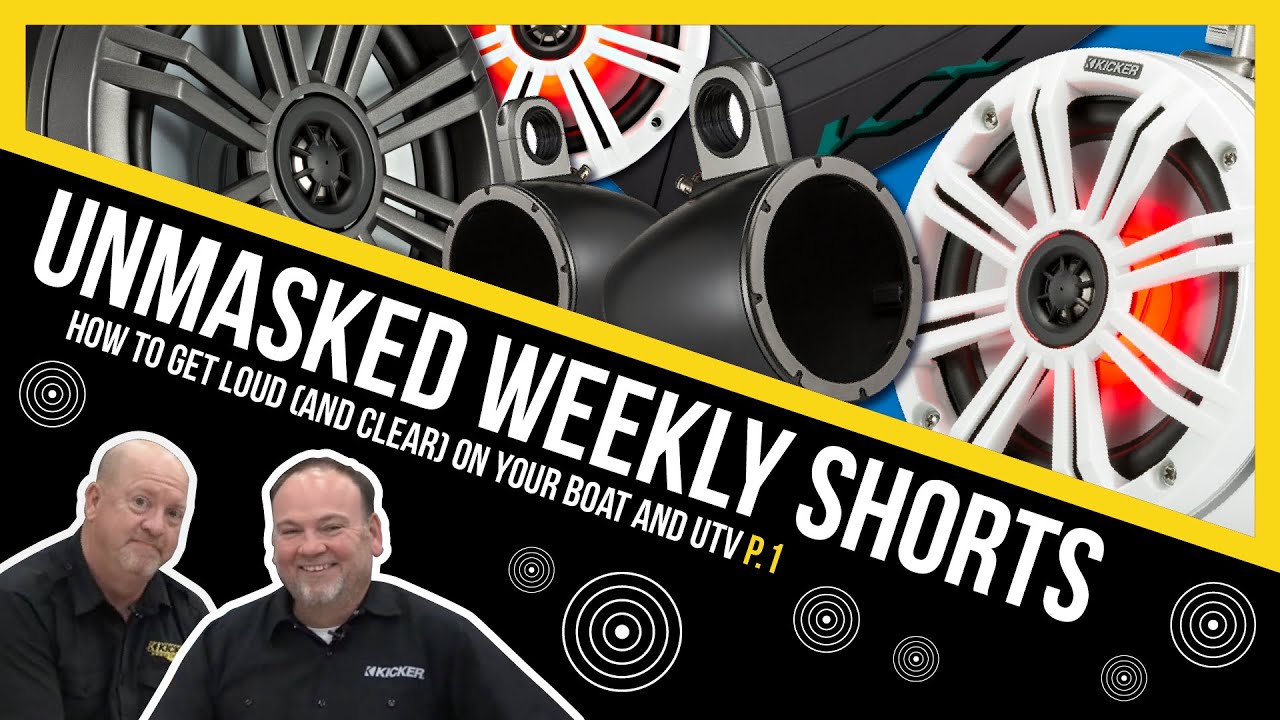 All About Marine Speakers - KICKER UnMasked - Shorts