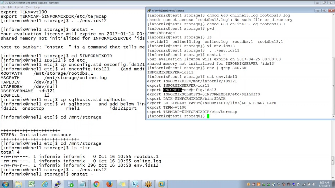 8 Instance creation & sysmaster database